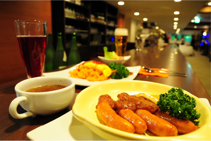 シェフの提供する極上の料理