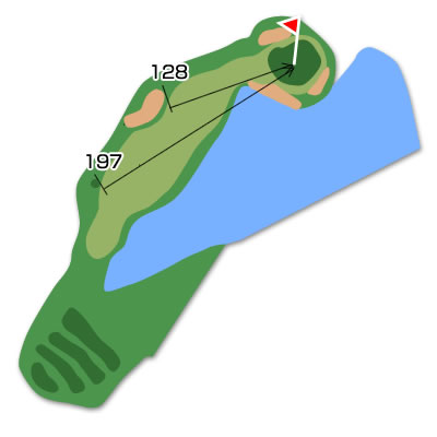 桜コース 9番ホール